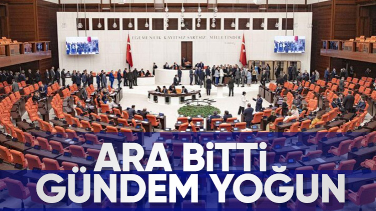 Türkiye Büyük Millet Meclisi açıldı