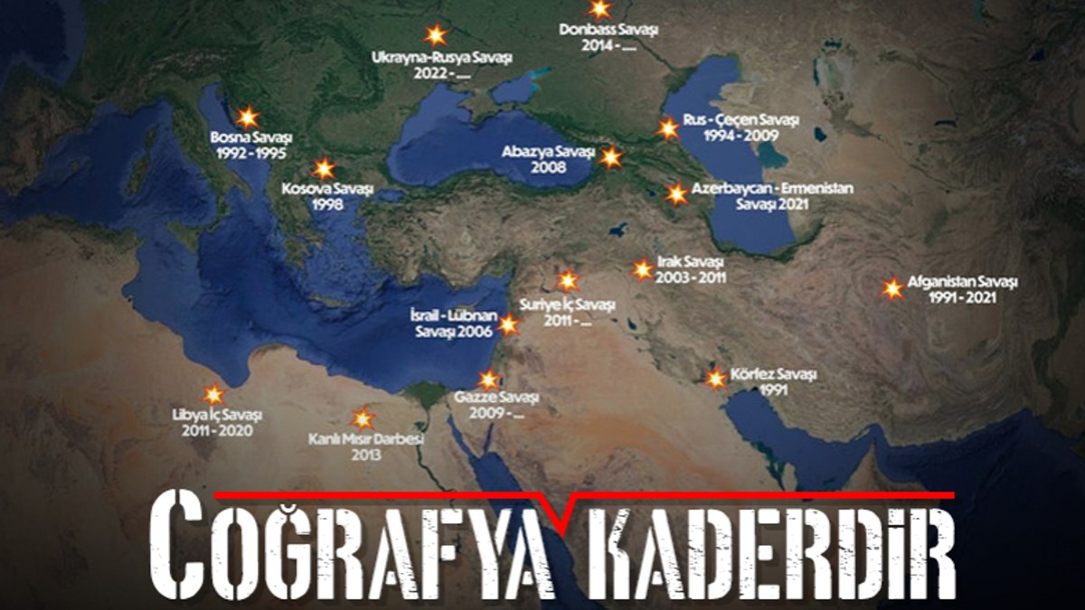 Türkiye coğrafyasında hareketlilik: Son yıllarda çıkan savaşlar göze çarpıyor