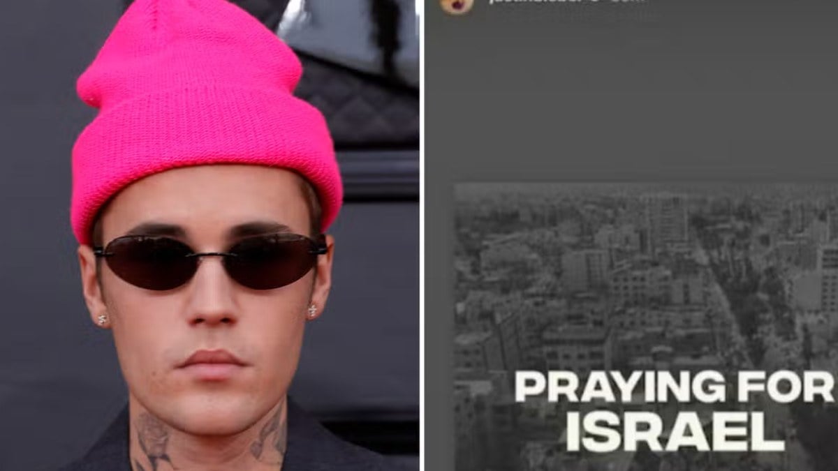 Justin Bieber İsrail paylaşımını sildi
