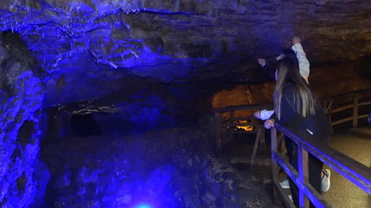 Kırıkkale'de ziyaretçilerin uğrak noktası: Tarihi Sulu Mağara