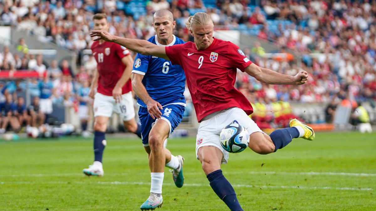 Erling Haaland, Norveç tarihinin en golcü 2. ismi oldu