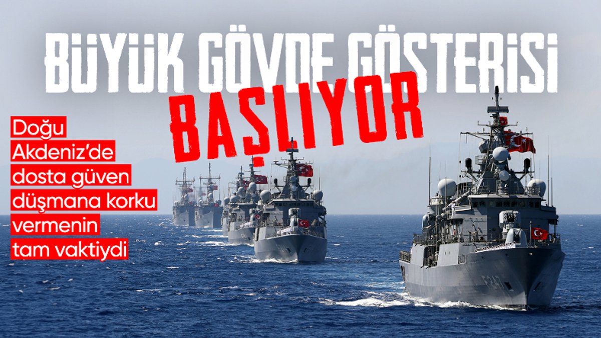 ABD savaş gemisi gönderdi: Türk Deniz Kuvvetleri Doğu Akdeniz’de tatbikat yapacak!