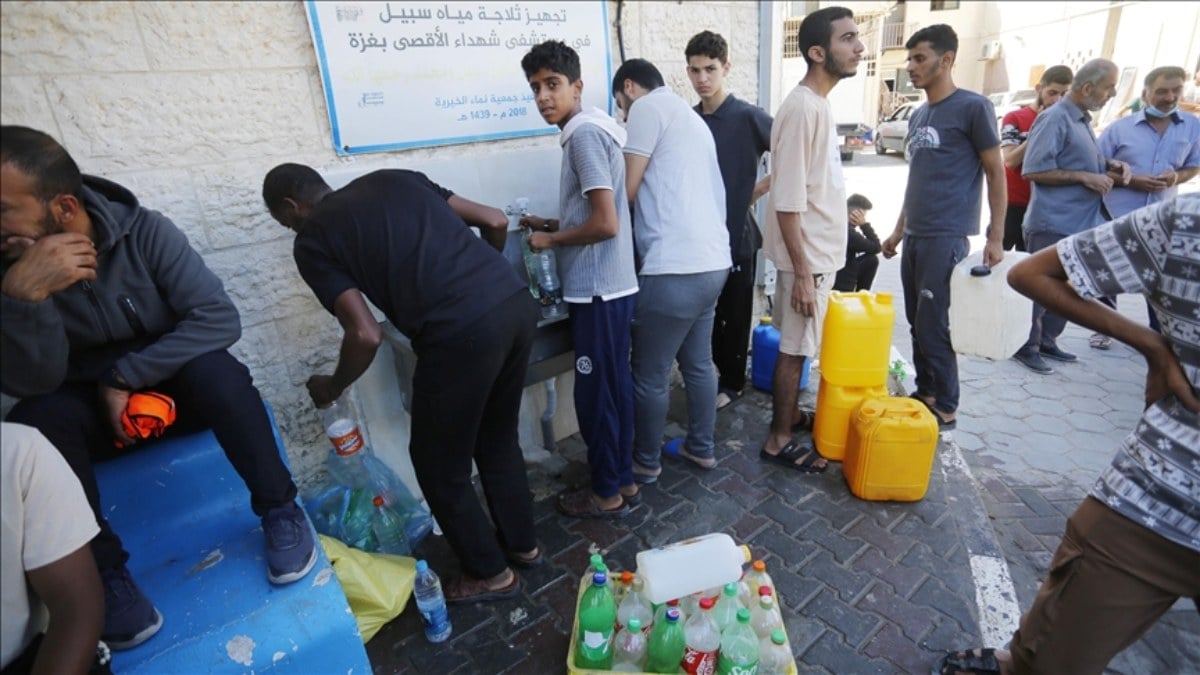 İsrail ablukası altındaki Gazze'de su tükendi