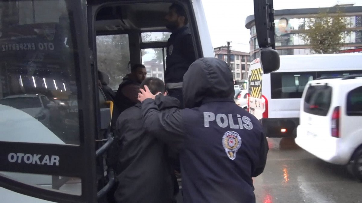 İstanbul'da göçmen denetimi: 63 kaçak yakalandı