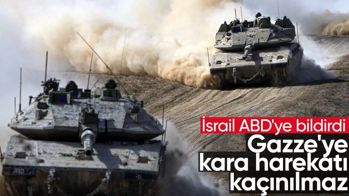 İsrail Savaş Kabinesi: Gazze Şeridi'ne kara harekatı kaçınılmaz