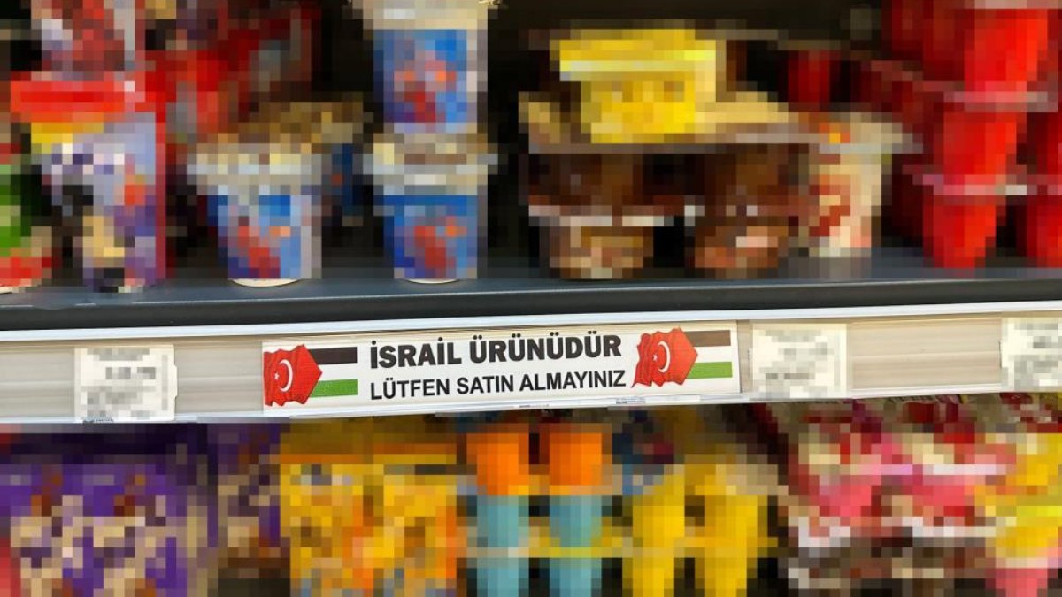 Ordu'da market sahibinin garip İsrail boykotu