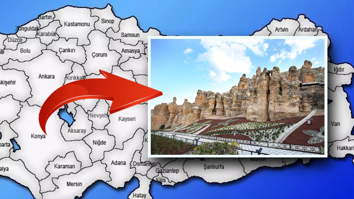 Gören Kapadokya sanıyor! Konya’nın gizli cenneti: Herkes akın edecek…