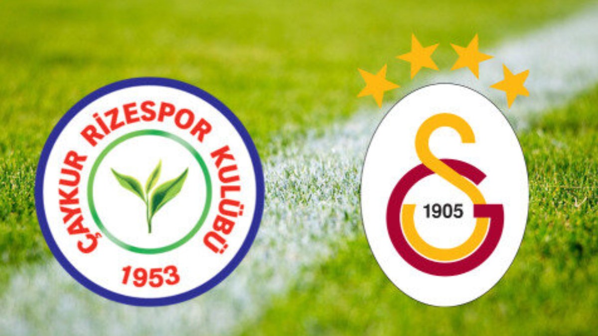 Çaykur Rizespor - Galatasaray maçı ne zaman, saat kaçta ve hangi kanalda?