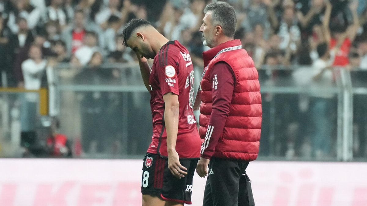 Beşiktaş'tan Rachid Ghezzal'ın sakatlığına ilişkin açıklama