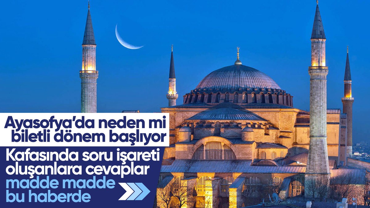 Yabancı turistlerin ücretli gezeceği Ayasofya Camii, Avrupa modeliyle korunacak
