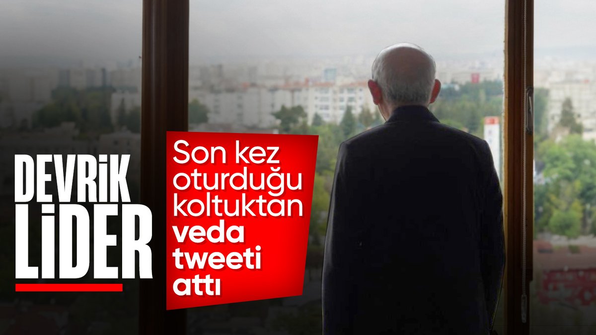 CHP kurultayında seçimi kaybeden Kemal Kılıçdaroğlu'ndan veda mesajı