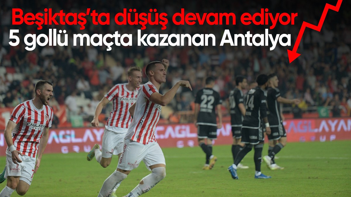 Beşiktaş, Antalyaspor deplasmanından eli boş döndü!