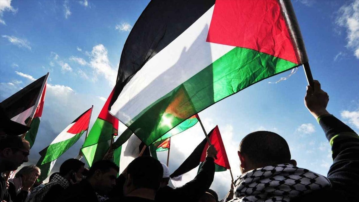 Filistin protesto sembolü nedir? Sokakta taşıyan tutuklanıyordu...
