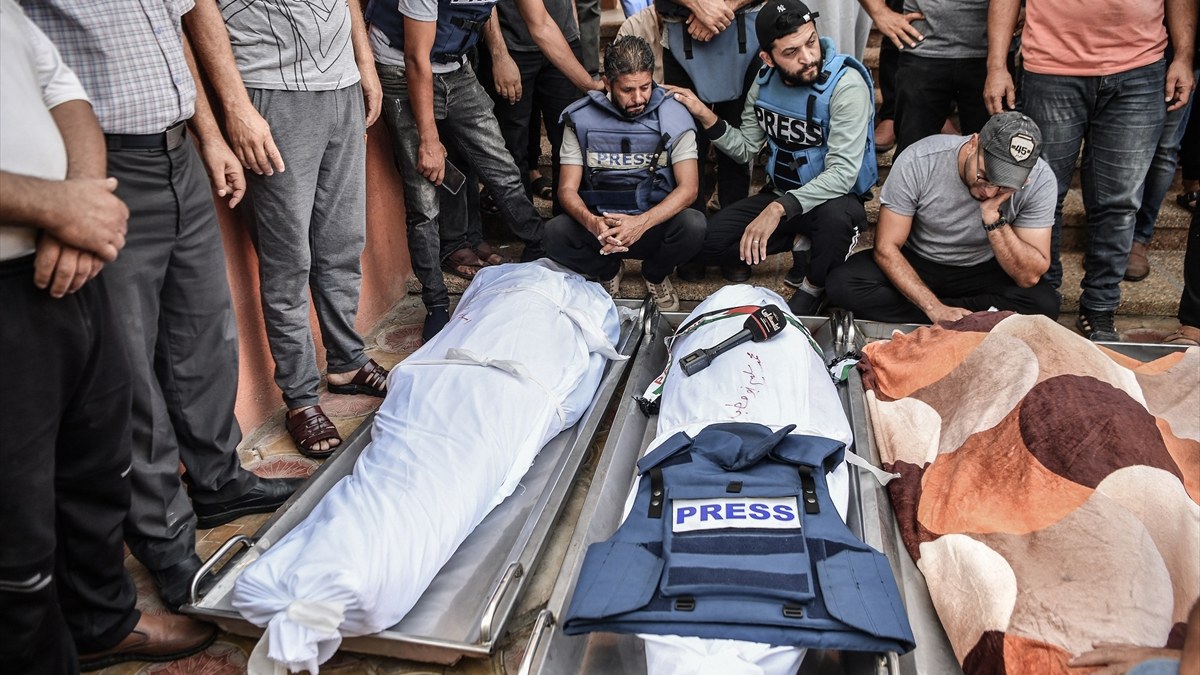 İsrail'in Gazze katliamında 1 ay geride kaldı: 48 gazeteci öldü