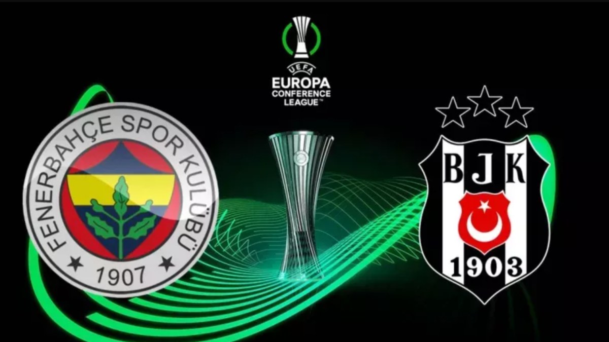 Konferans Ligi'nde 2 maç TV8,5'da yayınlanacak! Fenerbahçe ve Beşiktaş'ın maçı şifresiz kanalda mı?