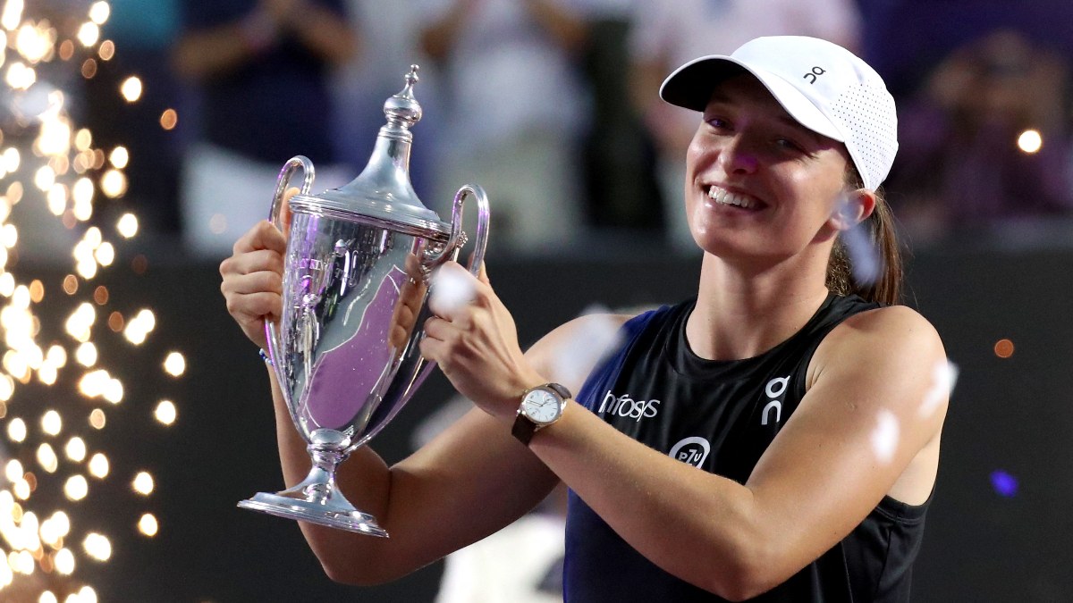 Iga Swiatek, WTA Finalleri'nde şampiyonluğa ulaştı