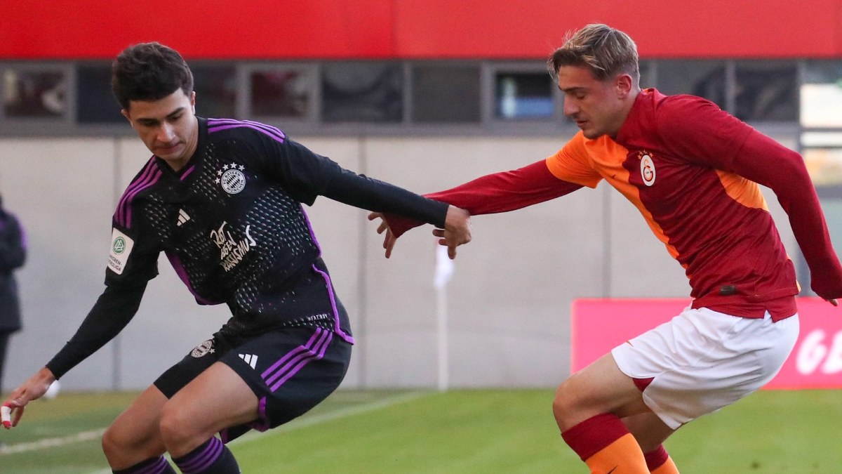 U19'da Galatasaray, Bayern Münih'e son dakika golüyle kaybetti