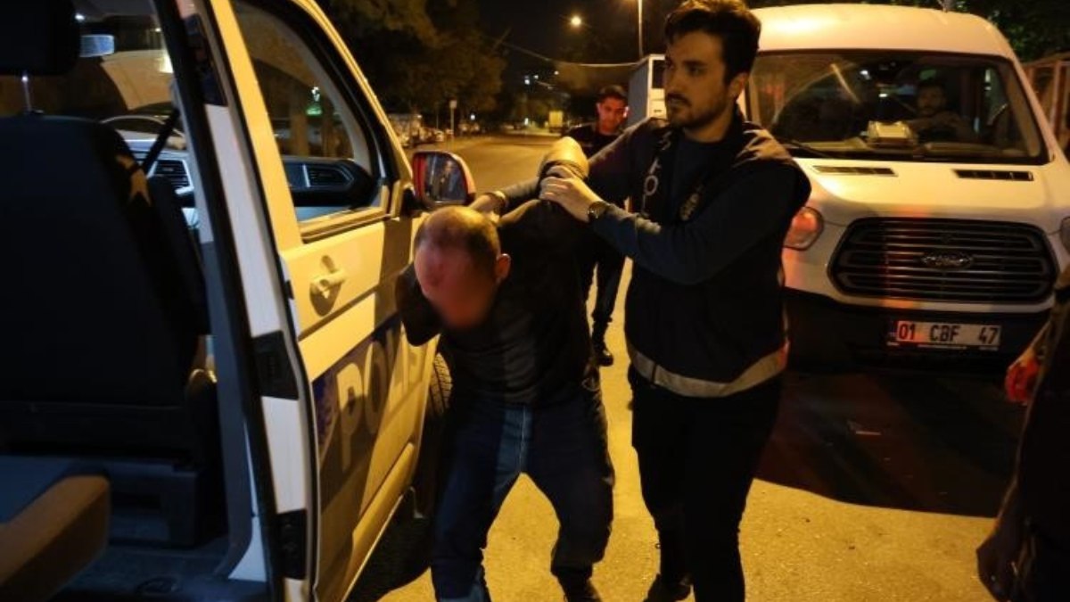 Adana'da polisi ezip kaçmak isteyen hükümlü yakalandı