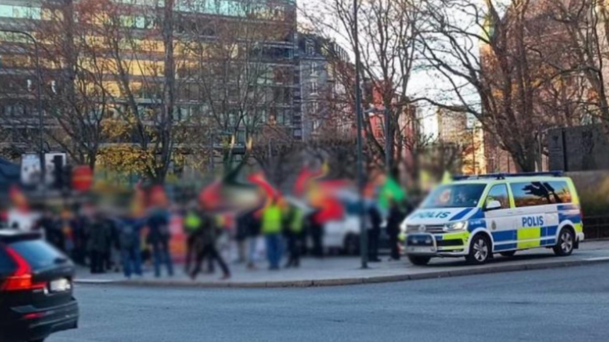 İsveç'te terör örgütü PKK provokasyonu