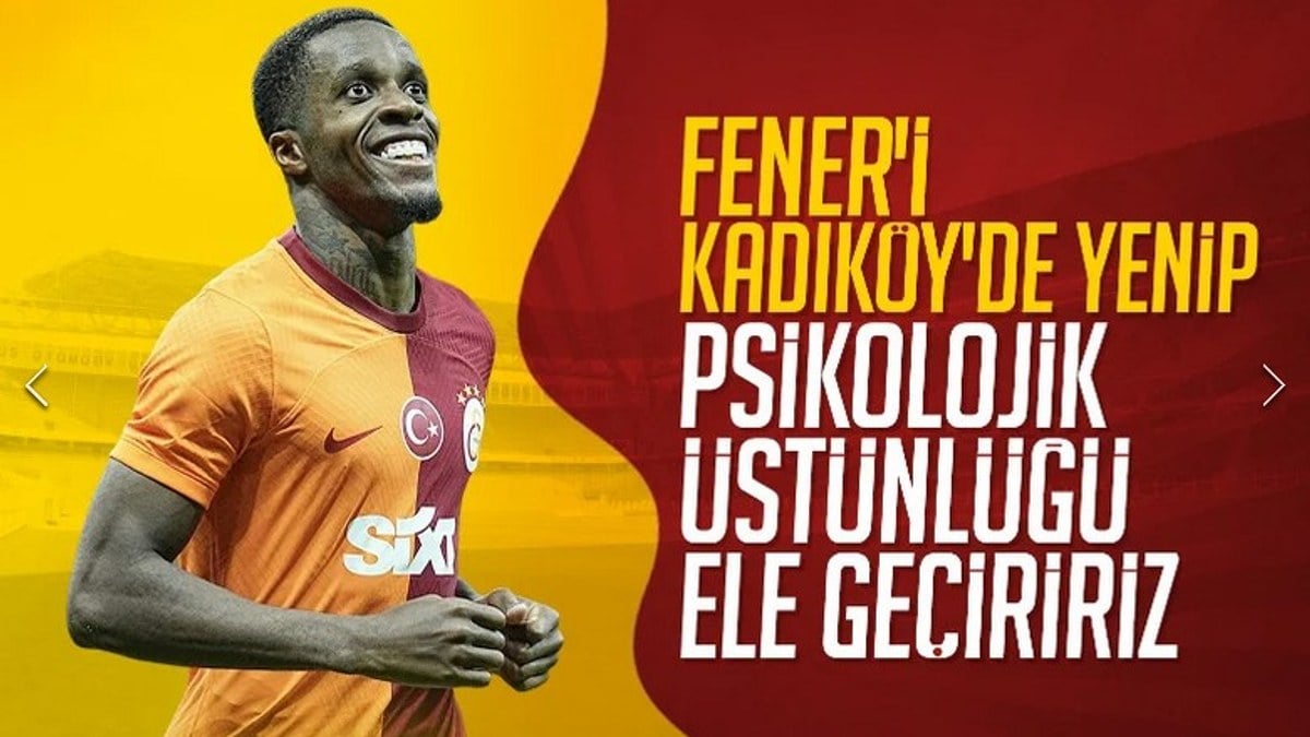 Wilfried Zaha'dan Fenerbahçe sözleri: Eğer Kadıköy'de yenersek...