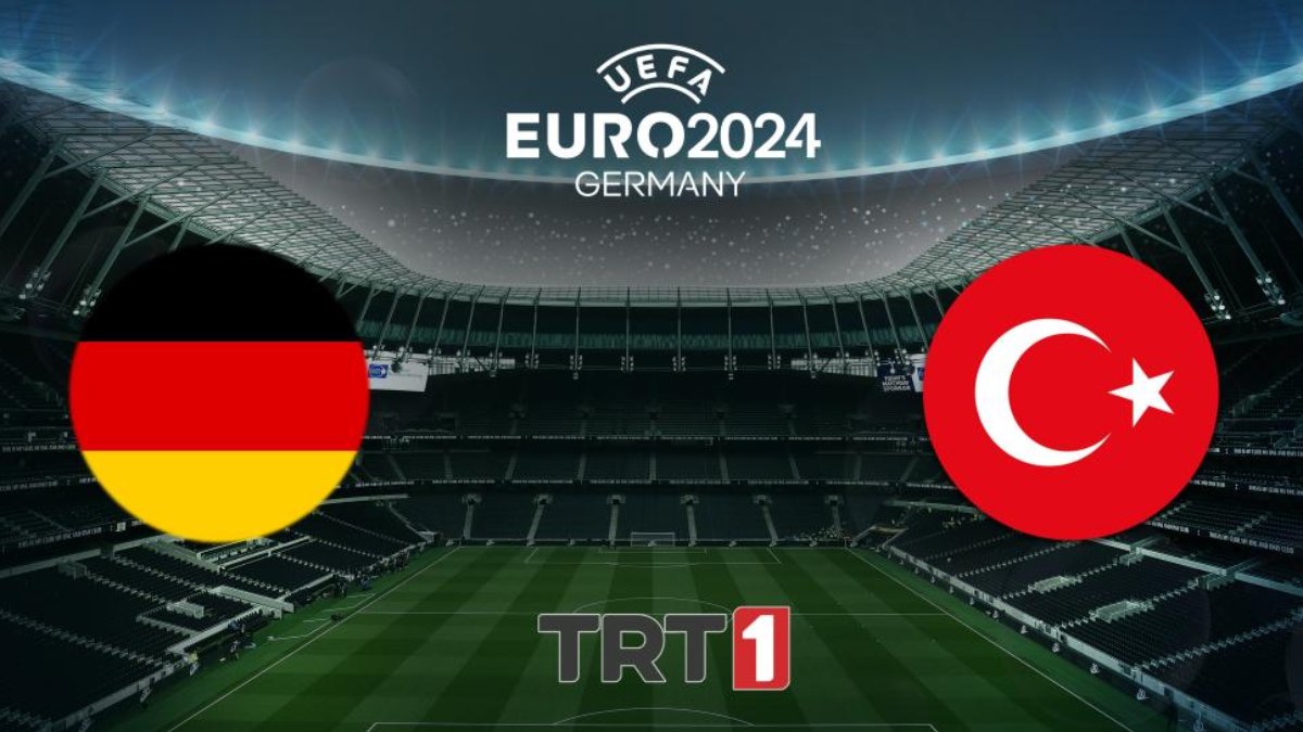 Almanya - Türkiye maçı TRT 1'de! Almanya - Türkiye maçı canlı izle..