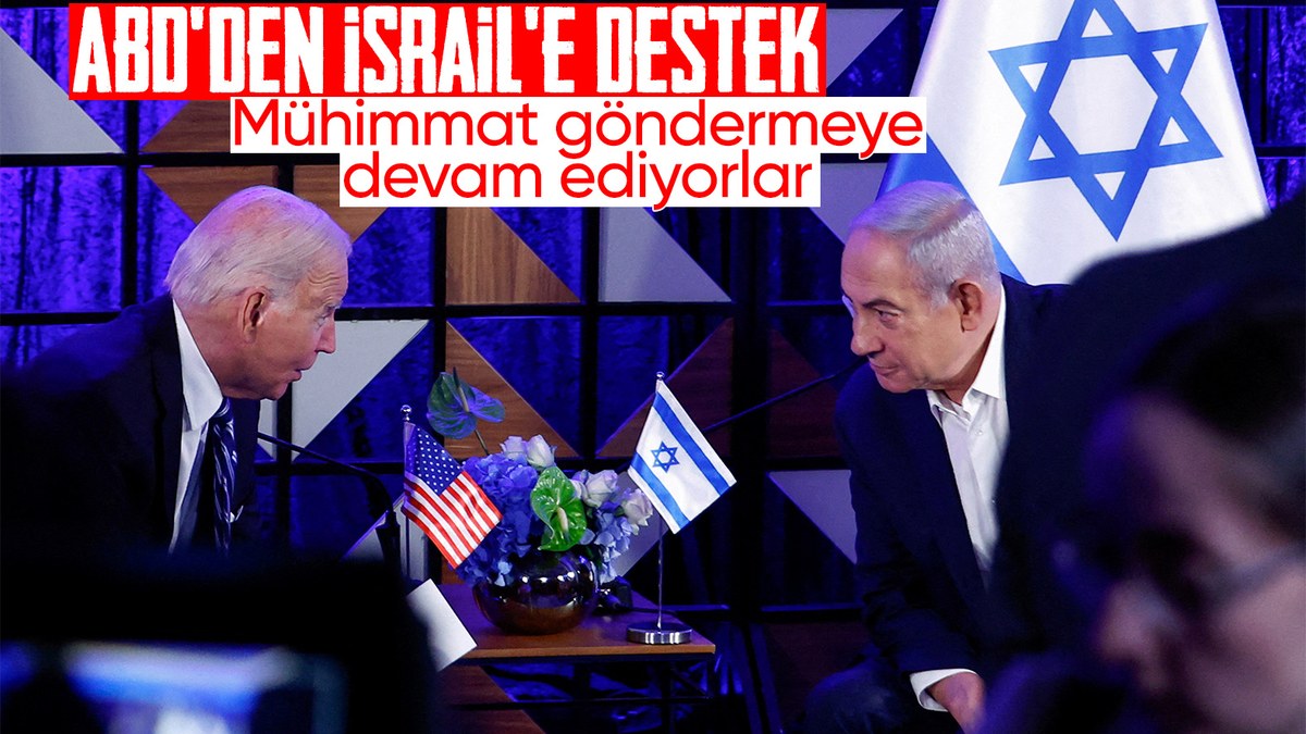 Netanyahu: ABD bize mühimmat göndermeye devam ediyor