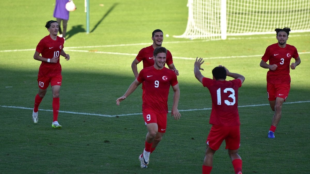 19 Yaş Altı Milli Futbol Takımı, Yunanistan'ı tek golle geçti