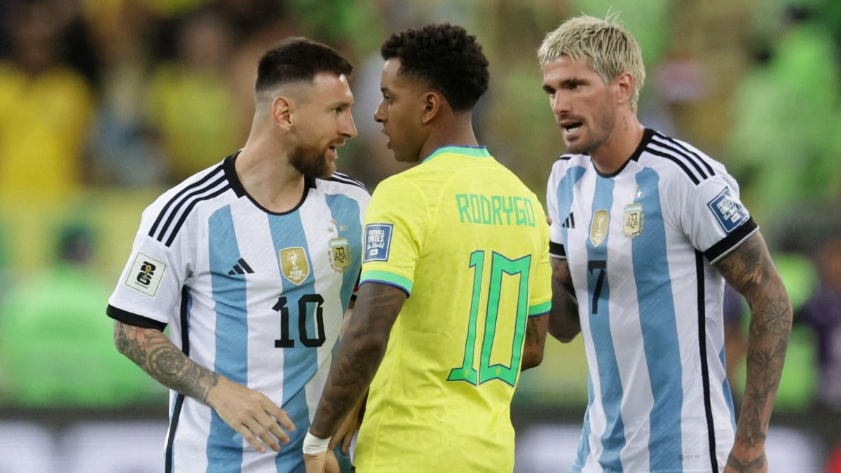 Neymar'dan Messi'yle tartışan Rodrygo'ya destek