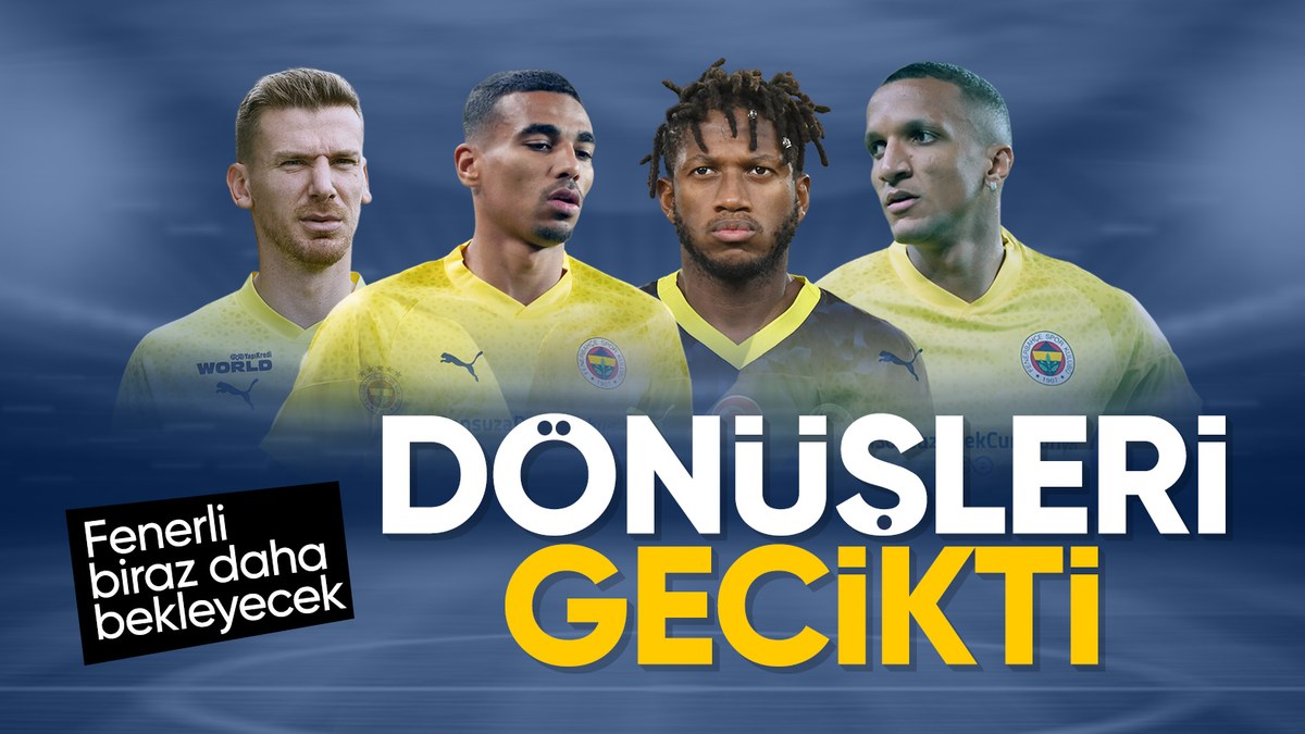 Fenerbahçe'de sakatların son durumu: 4 ismin dönüşü bekleniyor