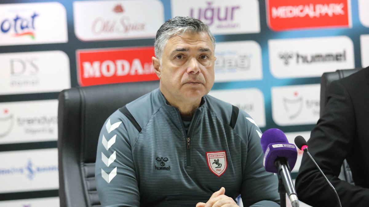 Samsunspor Teknik Sorumlusu Erkan Sözeri 1 puan alabilirdik ama yapamadık