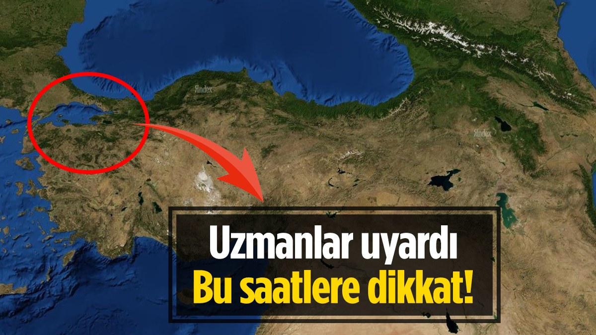 Saat vererek uyarıldı: Felakete hazır olun! İzmir, İstanbul…