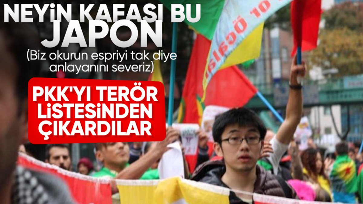 Japonya'dan akıllara durgunluk veren karar: PKK, terör örgütü listesinden çıkarıldı
