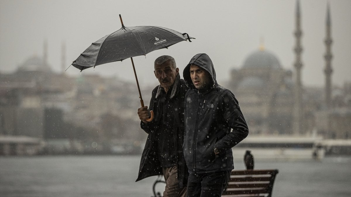 İstanbul ve İzmir dahil 23 kente Meteoroloji'den turuncu ve sarı uyarı