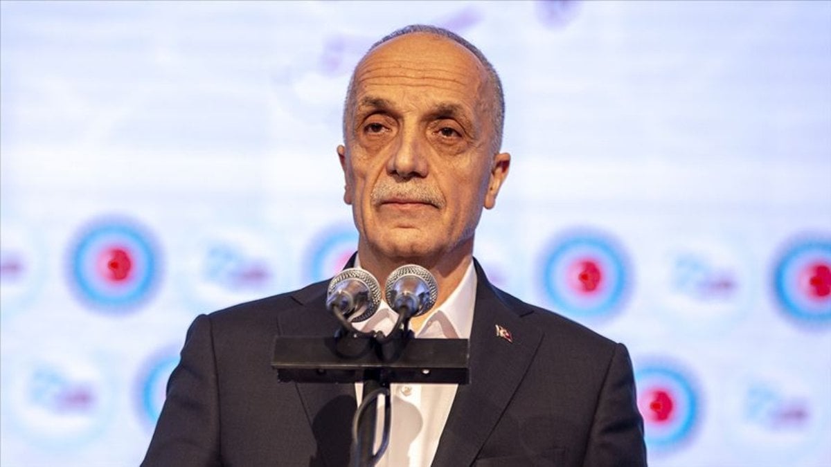 TÜRK-İŞ Başkanı Ergün Atalay asgari ücretin senede bir kez olmasına tepki gösterdi