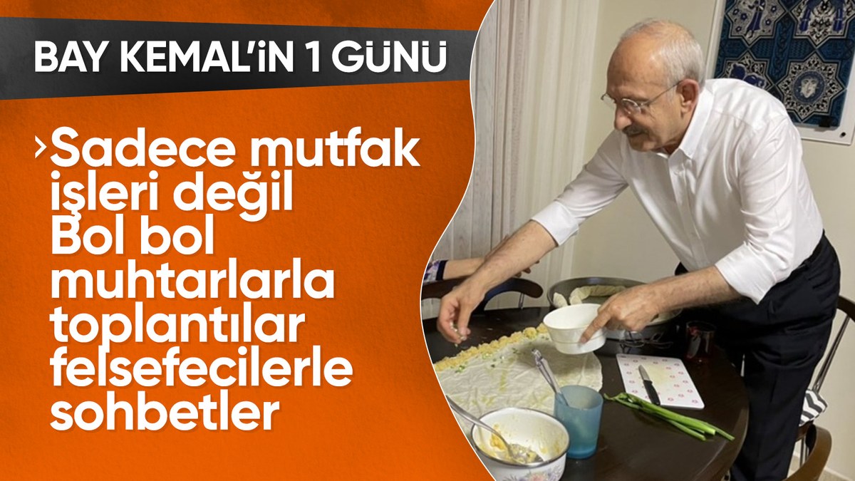 Kemal Kılıçdaroğlu neler yaptığını anlattı: Günlerim yoğun geçiyor