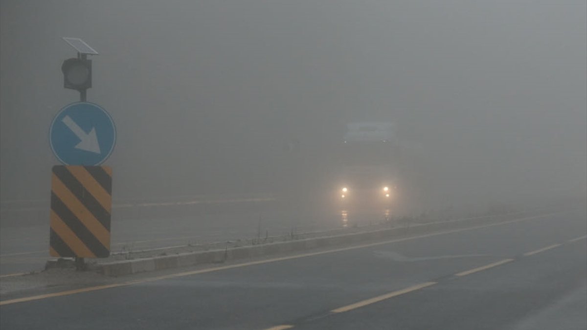 Bolu Dağı'nda sis! Görüş mesafesi azaldı