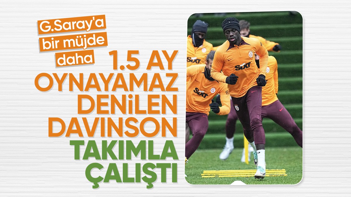 Galatasaray'a Davinson Sanchez'den müjde