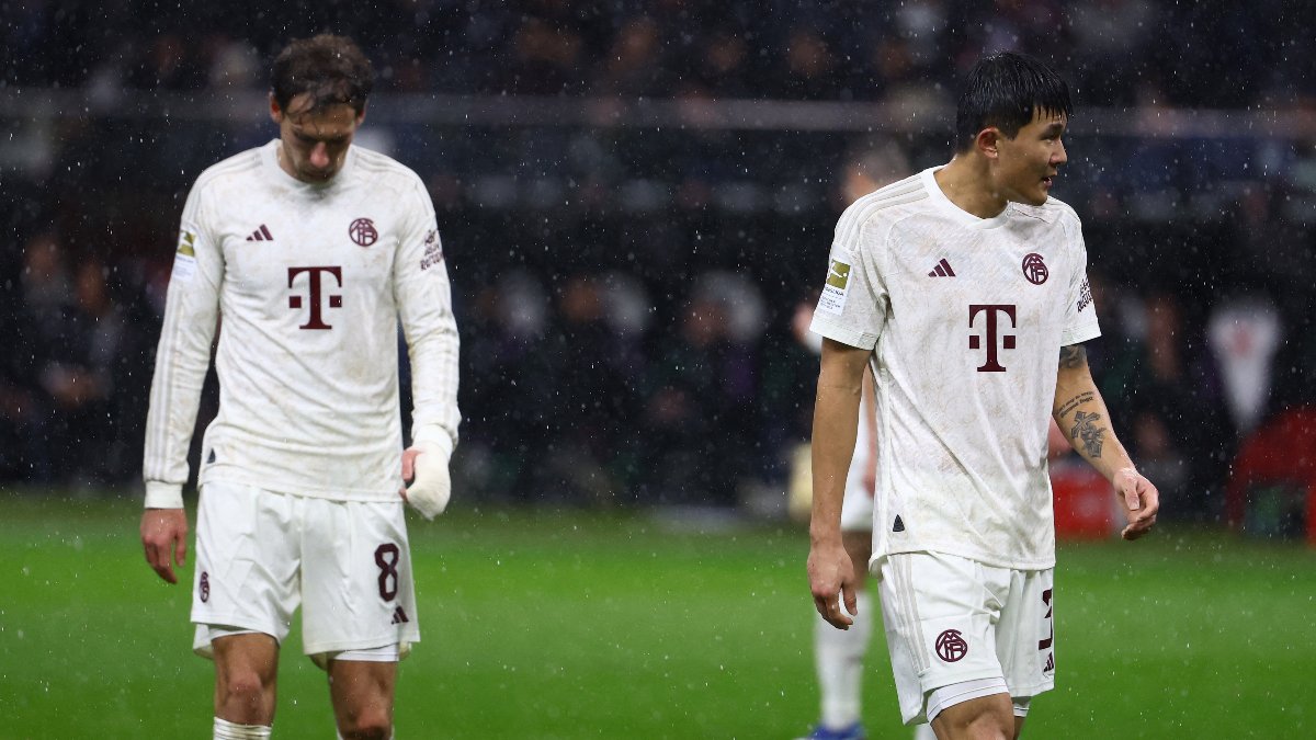 Bayern Münih yıkıldı! Eintracht Frankfurt'a 5-1 mağlup oldular