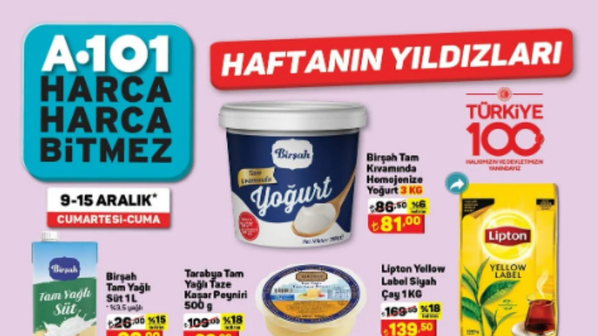 A101’den Aralık ayına özel yüzde 50 indirim: Bu fiyatlar başka yerde yok