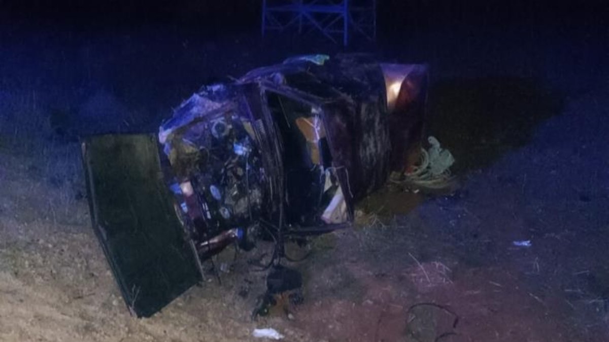 Gaziantep'te otomobilin takla attığı kazada 1 kişi öldü