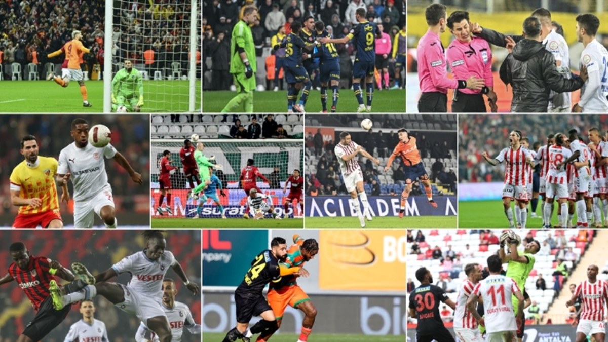 Süper Lig'de 15. haftanın ardından oluşan puan durumu