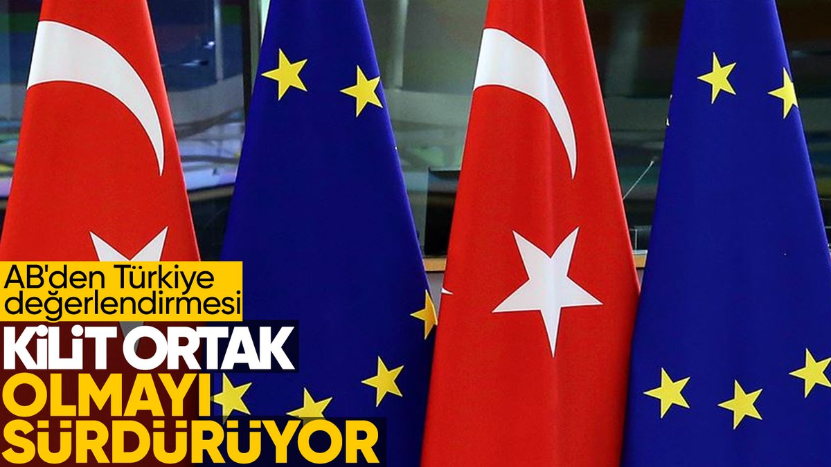 AB'den Türkiye yorumu: Kilit ortak olmayı sürdürüyor