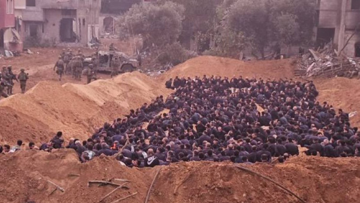 Gazze'deki sivillere İsrail zulmünü anlatan fotoğraf karesi