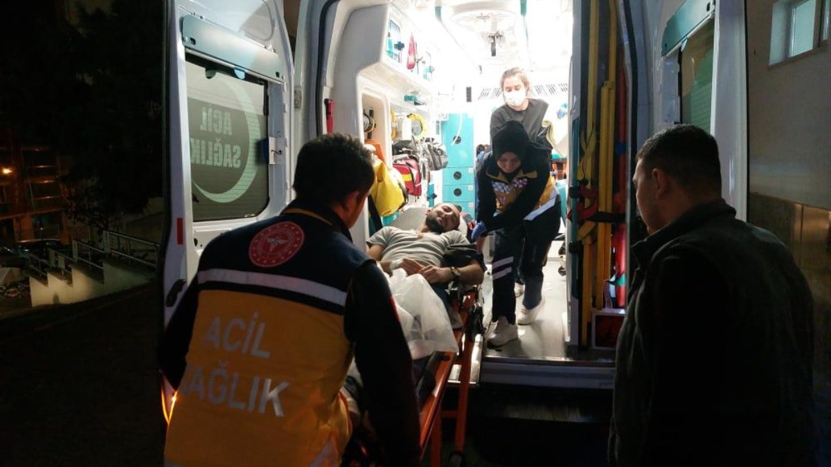 Samsun'da pompalı tüfekli saldırı: 3 kişi yaralandı