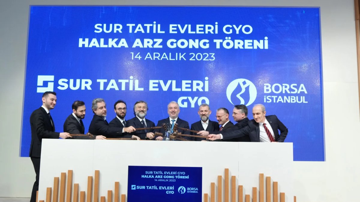 Borsa İstanbul’da Gong Sur Tatil Evleri GYO için çaldı