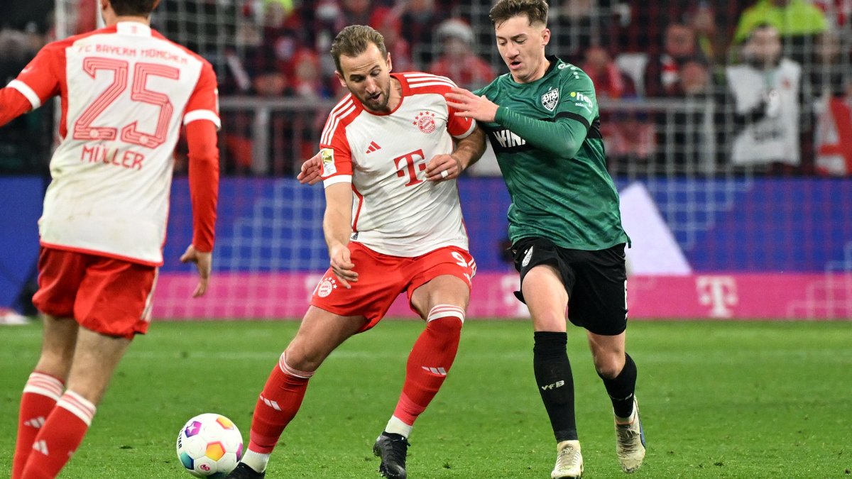 Harry Kane rekora koştu: Bayern üçledi