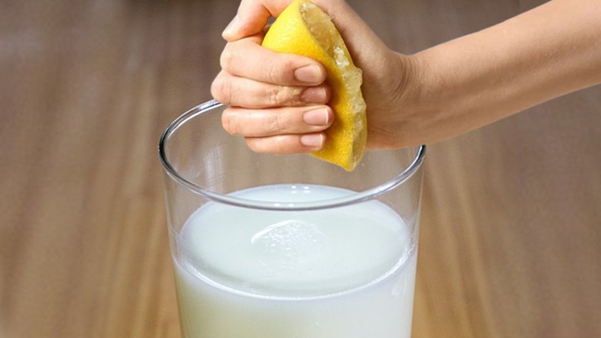 Süte limon sıkıp 21 gün boyunca için, mucizeye şahit olun