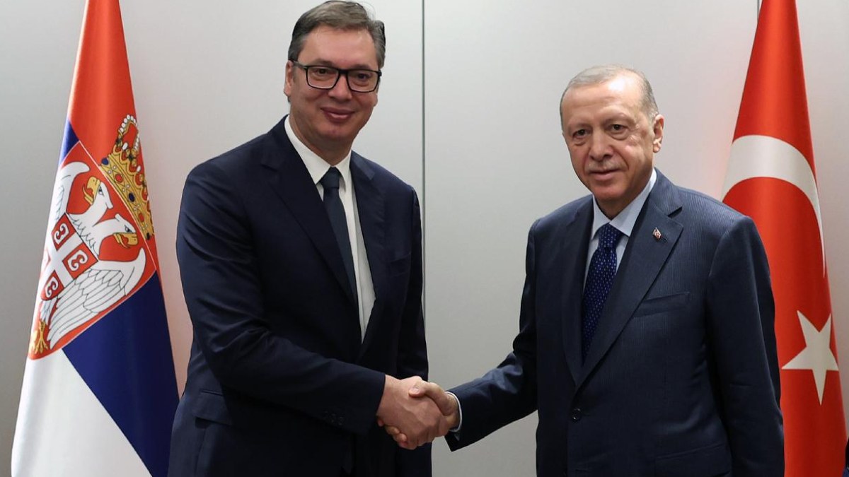 Cumhurbaşkanı Erdoğan Sırbistan Cumhurbaşkanı Vucic ile görüştü
