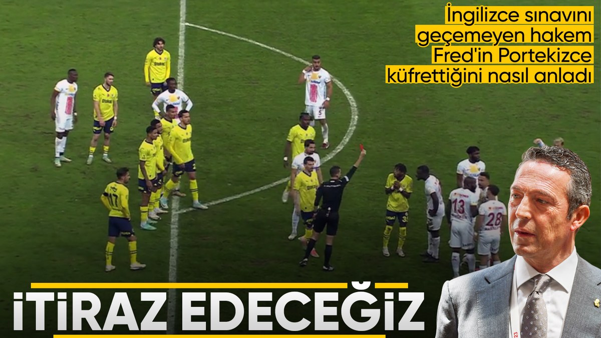 Fenerbahçe, Fred'in kırmızı kartının iptali için harekete geçti