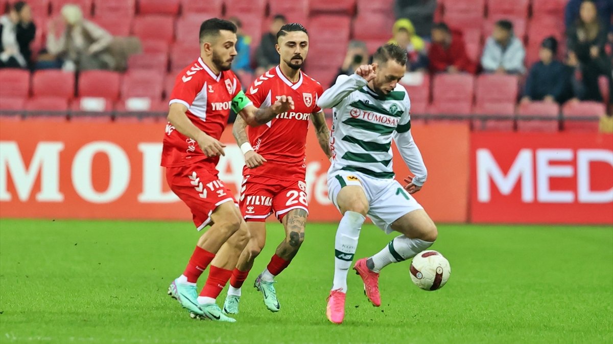 Samsunspor ile Konyaspor yenişemedi